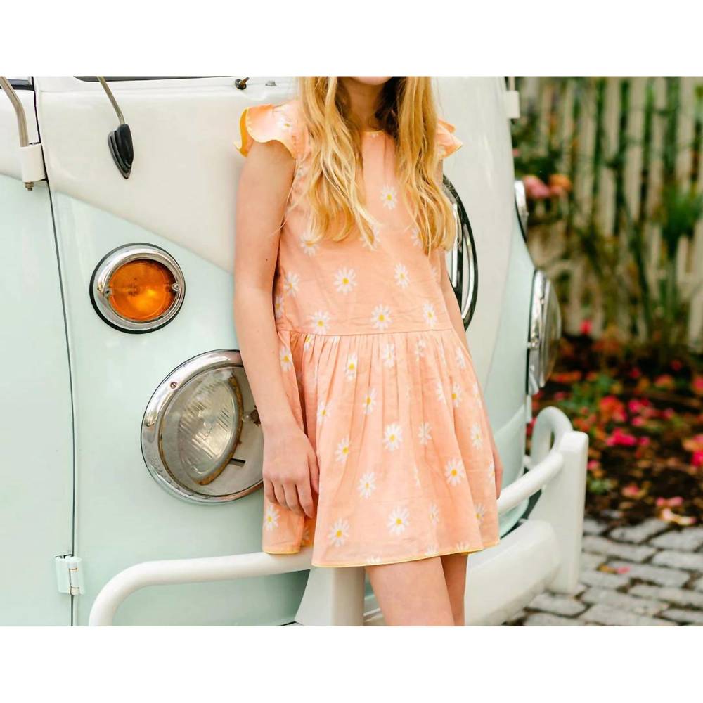 NEW DEAR GEORGIE capers dress in wildflower candy